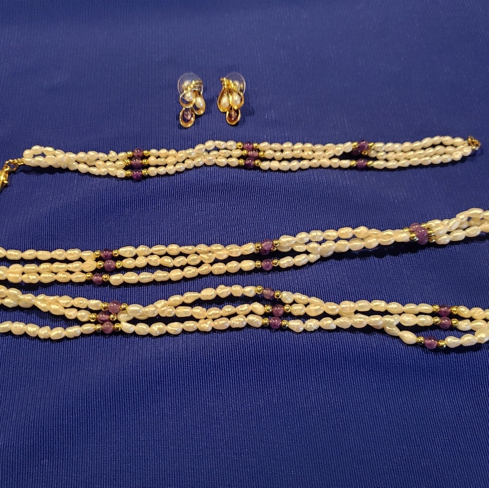 Premier Design necklace, bracelet and earring set